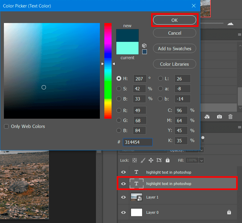 HOW TO HIGHLIGHT TEXT IN PHOTOSHOP: EASY TUTORIAL