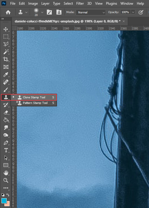 HOW TO REMOVE POWER LINES IN PHOTOSHOP: 2 METHODS
