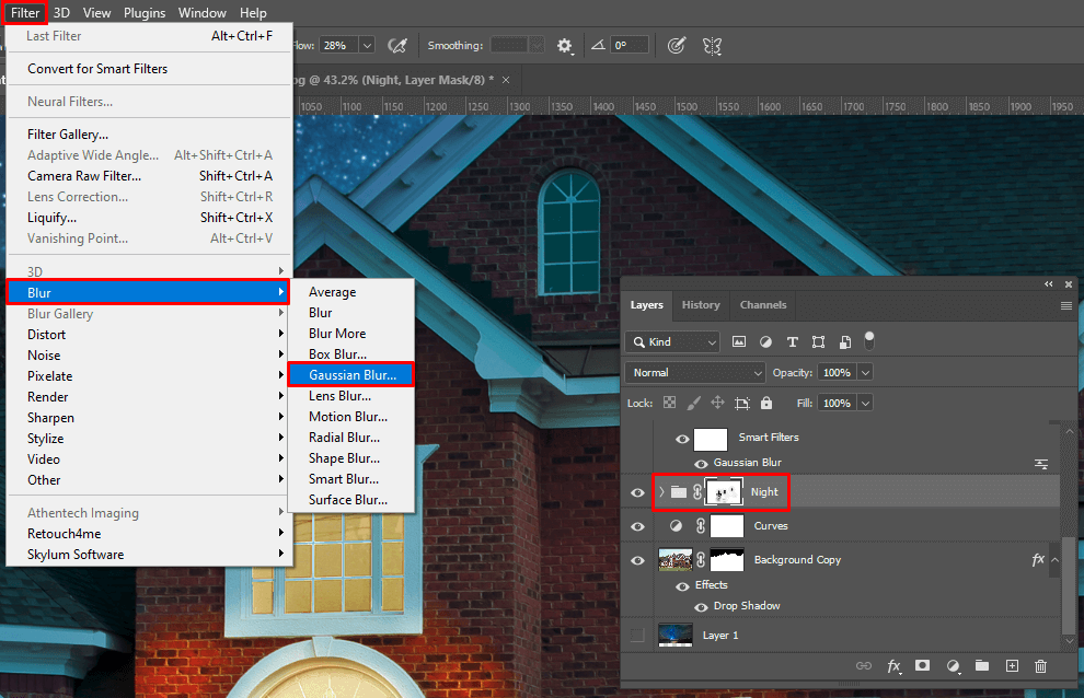 HOW TO TURN DAY TO NIGHT IN PHOTOSHOP: BEGINNERS TUTORIAL